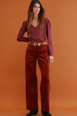 Maialen. Camiseta efecto lavado