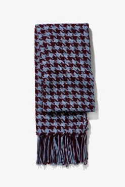 Manta bufanda pata de gallo