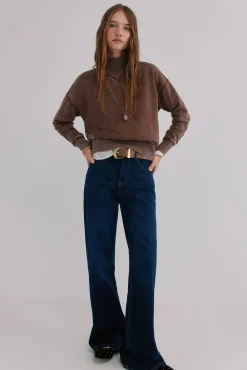 Manuela. Sudadera efecto lavado