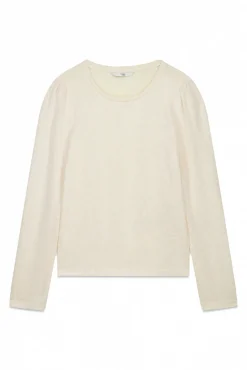 Margot. Camiseta con manga abullonada