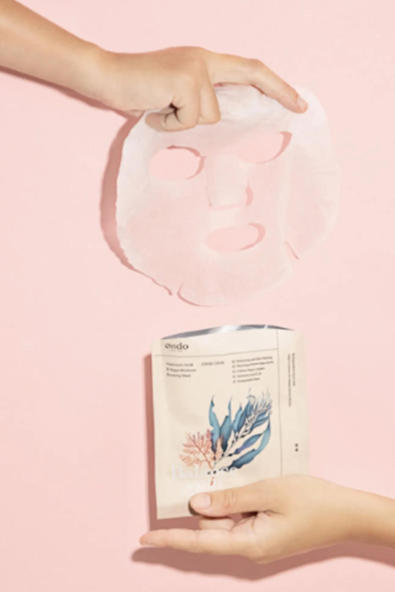 Mascarilla ultra hidratante con ácido hialurónico