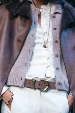 Matilda. Collar largo piedra natural