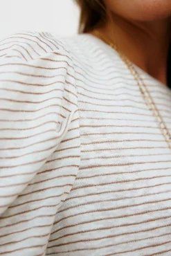 Milena. Camiseta a rayas