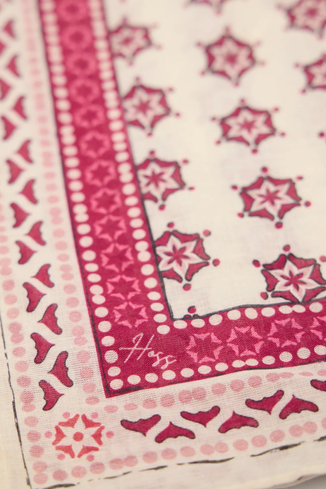 Miranda. Fular bandana estampada