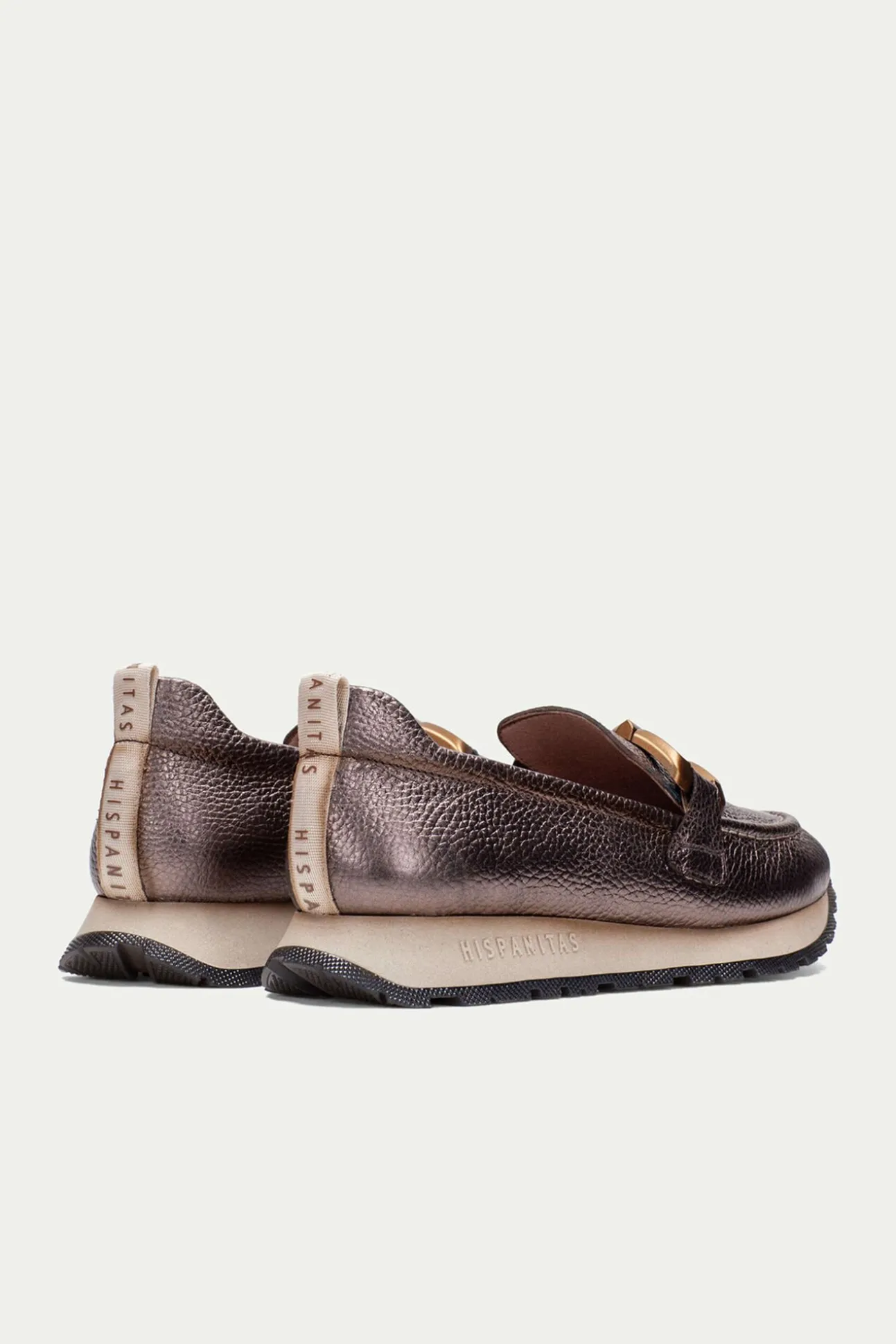 Mocasín deportivo adorno metalizado KANSAS