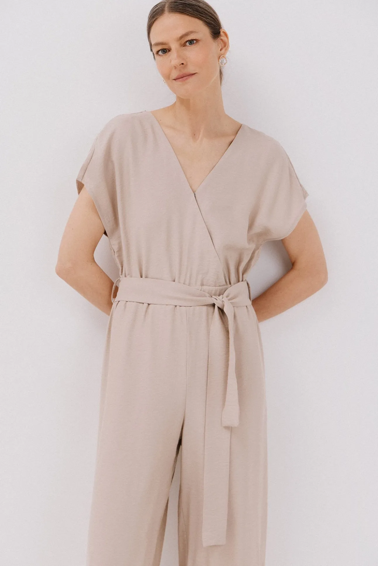 Mono cruzado estampado