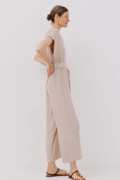 Mono cruzado estampado