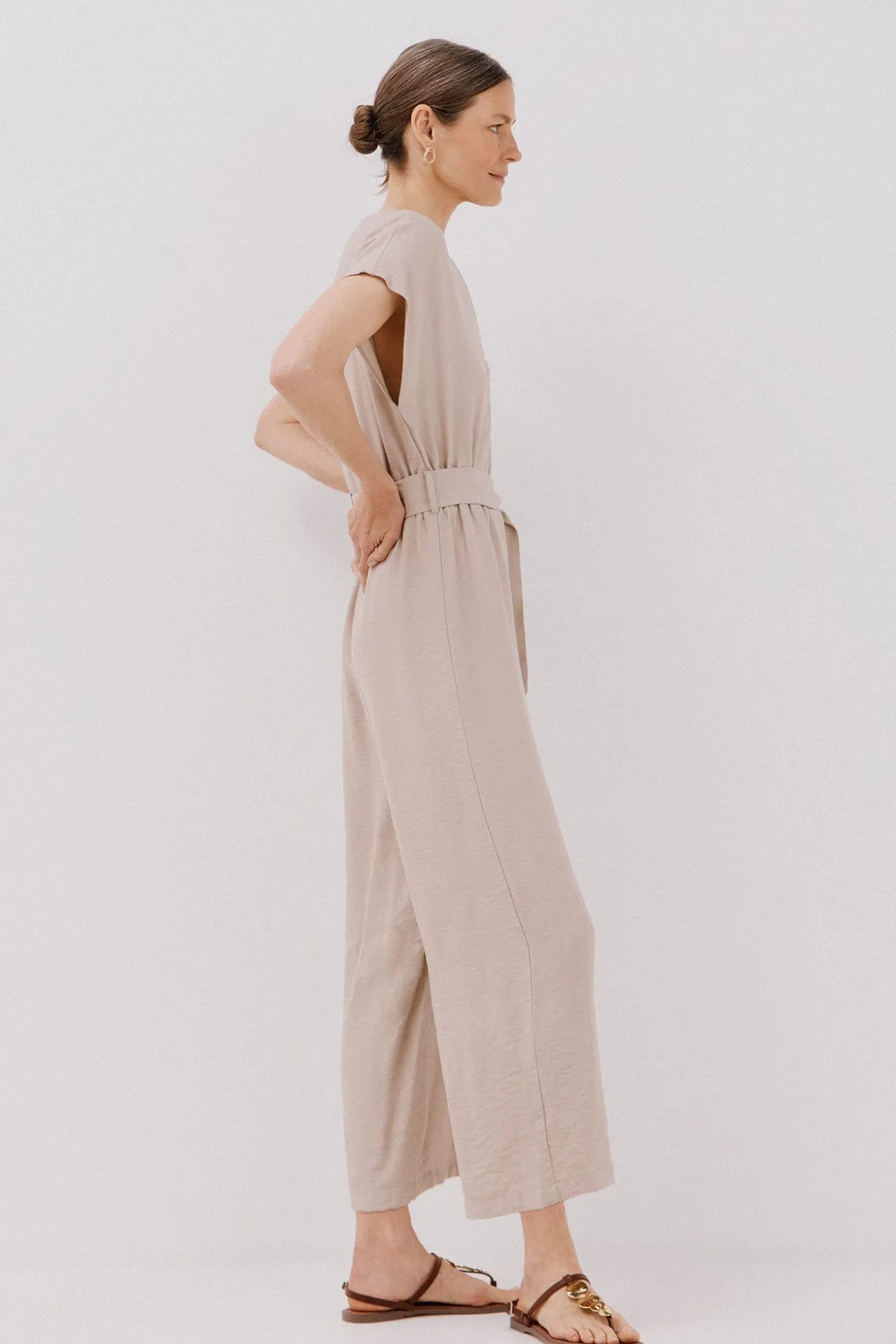 Mono cruzado estampado