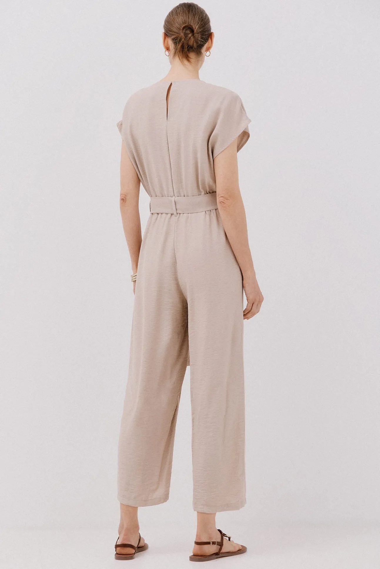 Mono cruzado estampado