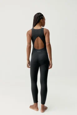 Mono deportivo largo Corpo negro