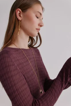 Nadine. Top estampado a rayas