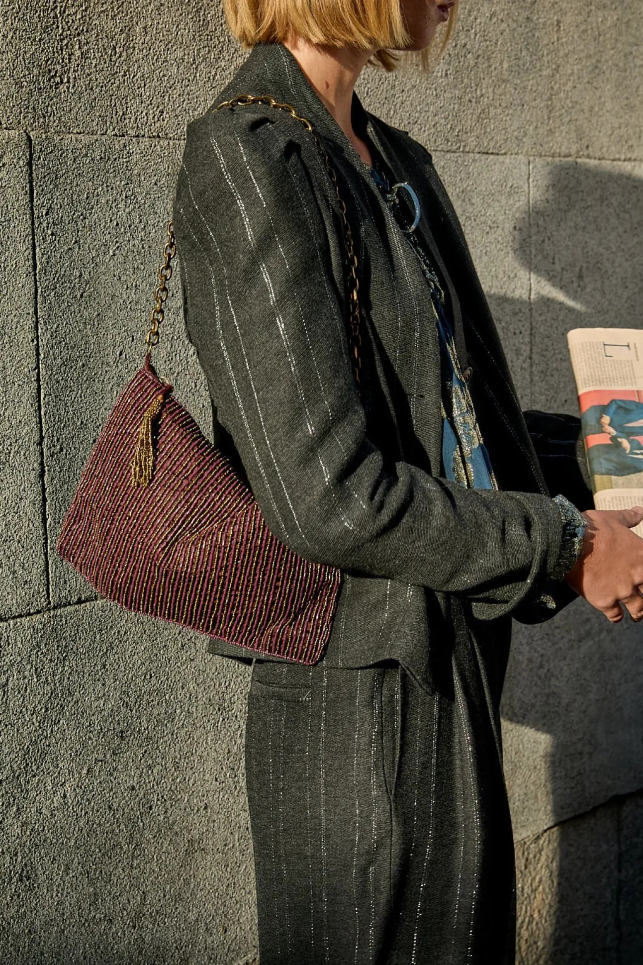 Nahia. Bolso de abalorios