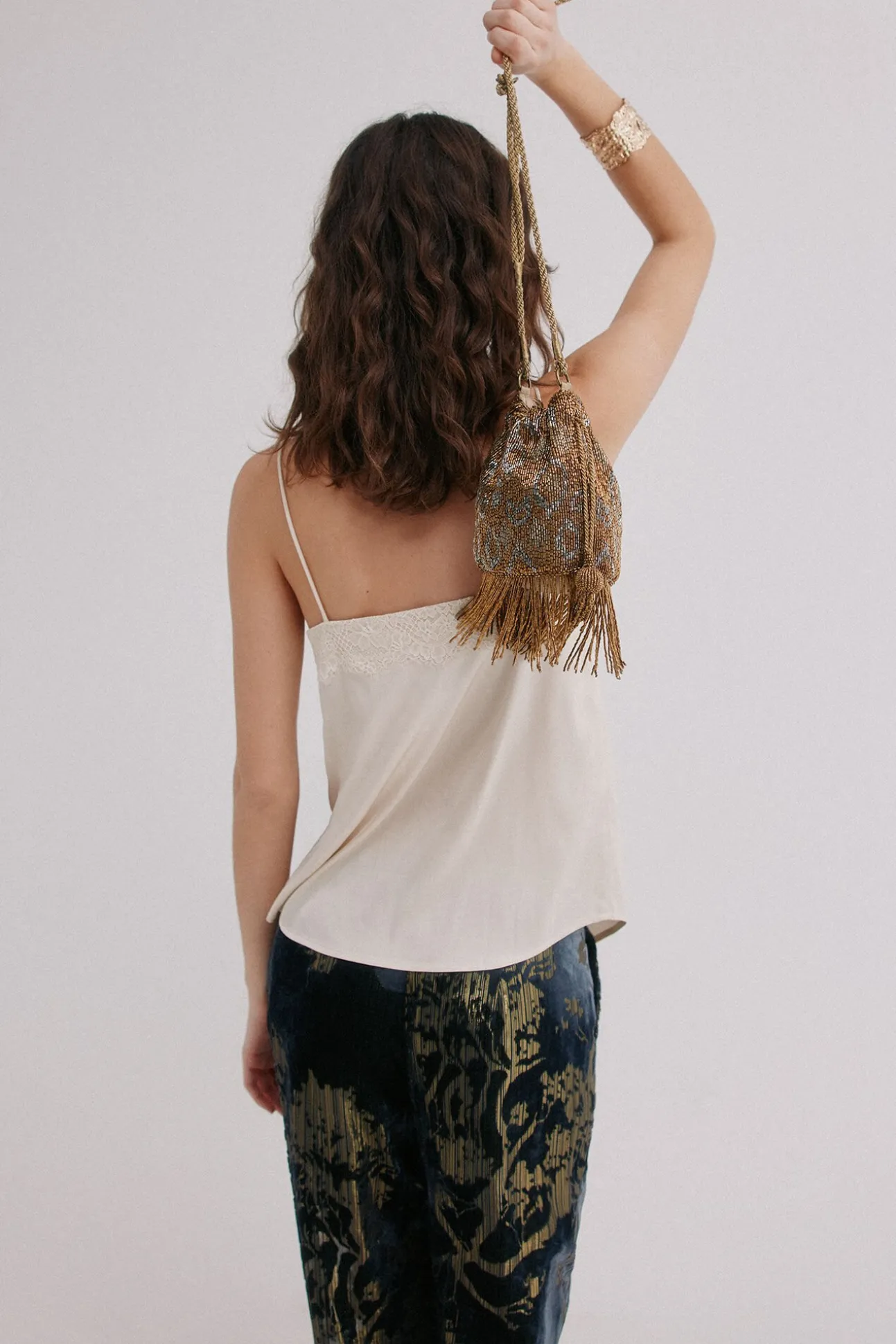 Nara. Bolso de abalorios