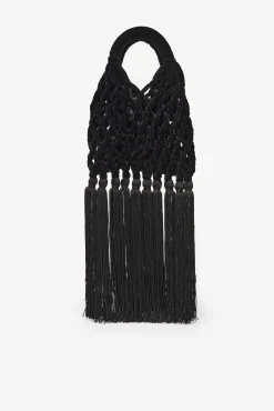 Naroa. Bolso de crochet de terciopelo