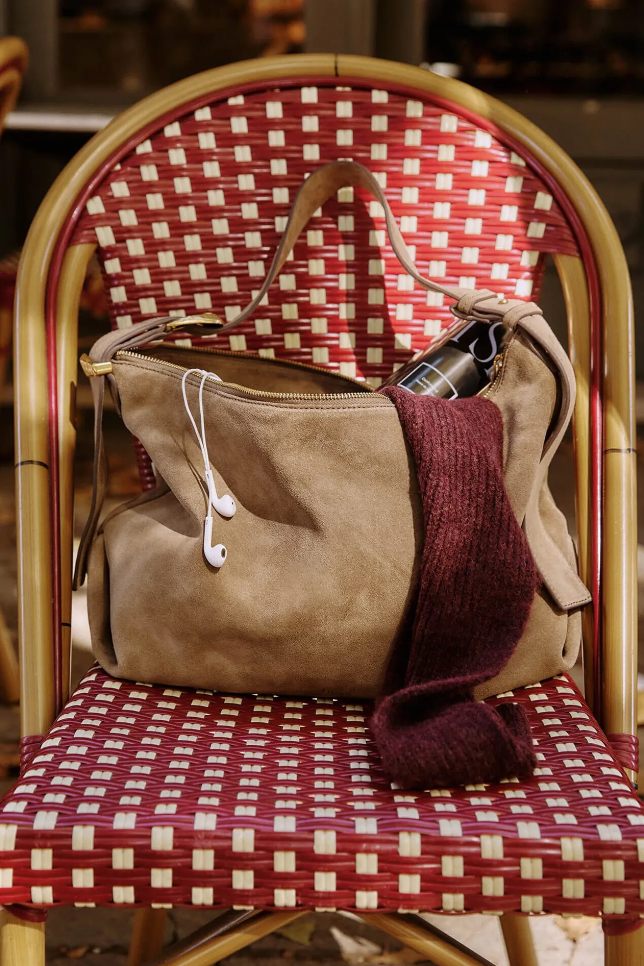 Natalia. Bolso de serraje