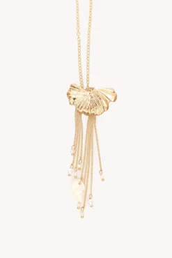 Neisa. Collar largo moneditas