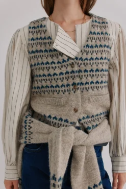 Nela. Chaleco tricot
