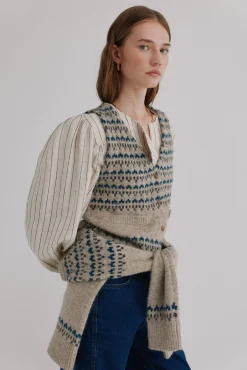 Nela. Chaleco tricot