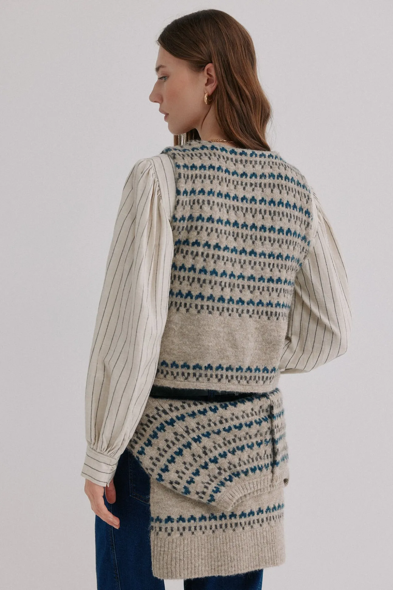 Nela. Chaleco tricot