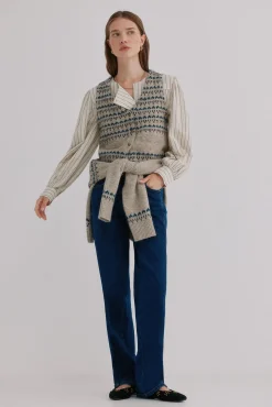 Nela. Chaleco tricot