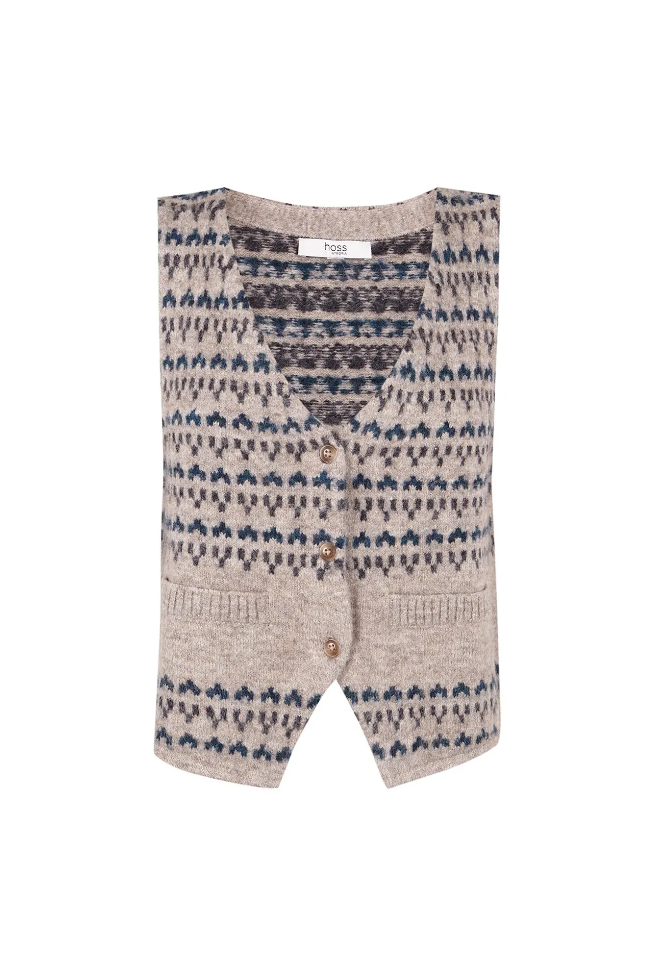 Nela. Chaleco tricot