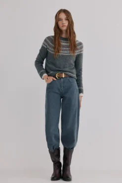 Nia. Jersey con motivos