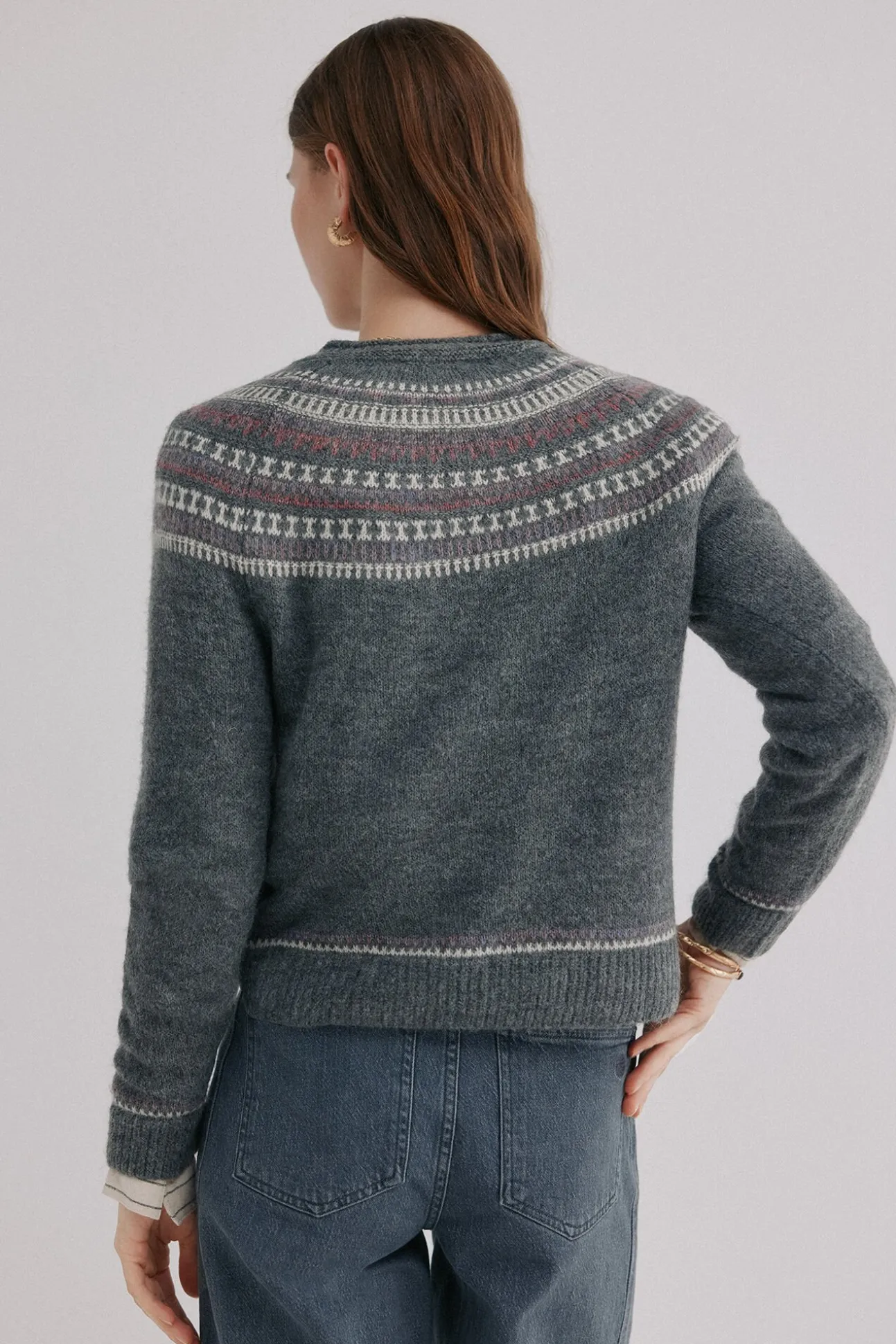 Nia. Jersey con motivos