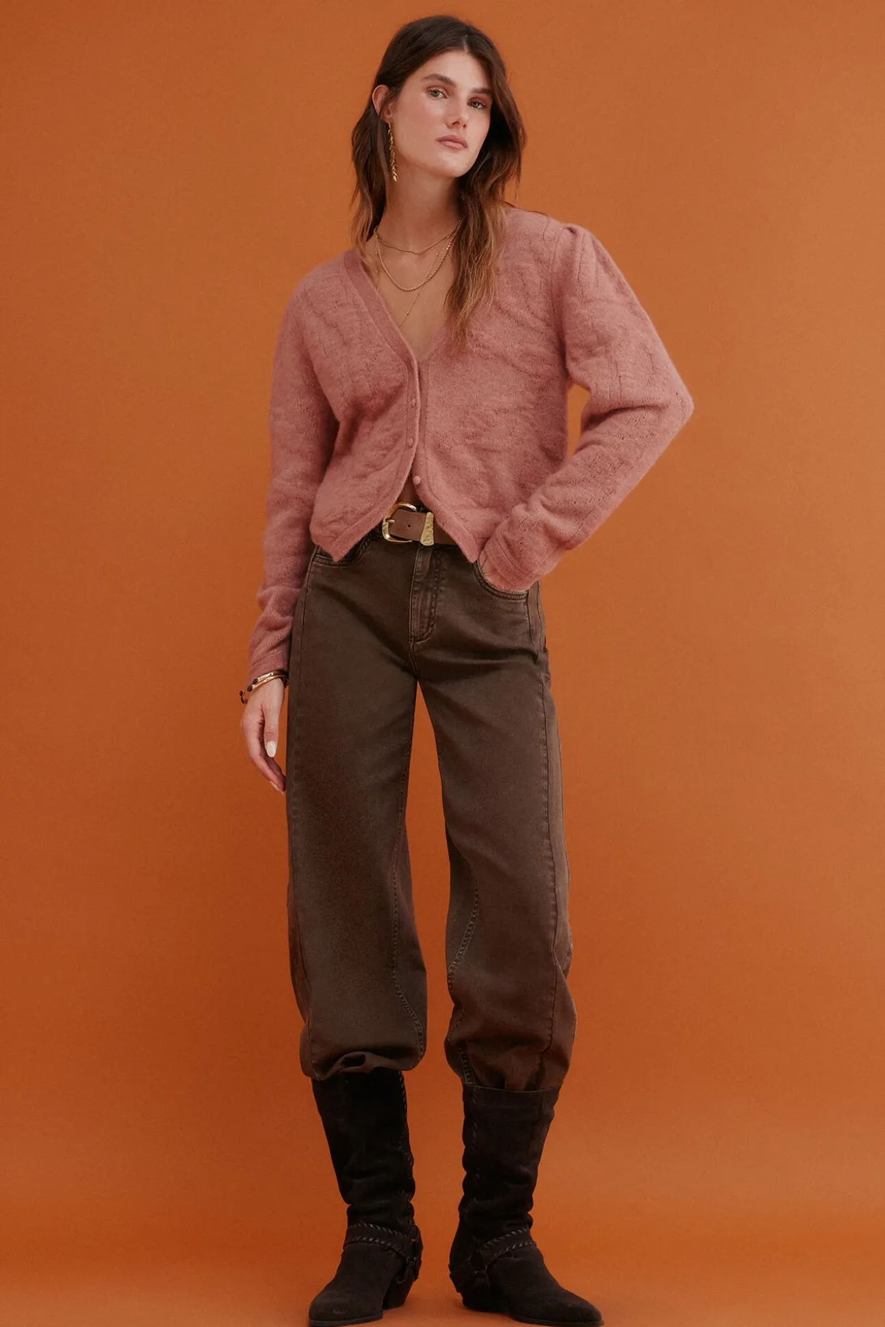 Nola. Chaqueta de tricot