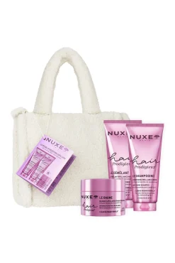 NUXE COFRE REGALO HAIR - CHAMPÚ + ACONDICIONADOR + MASCARILLA