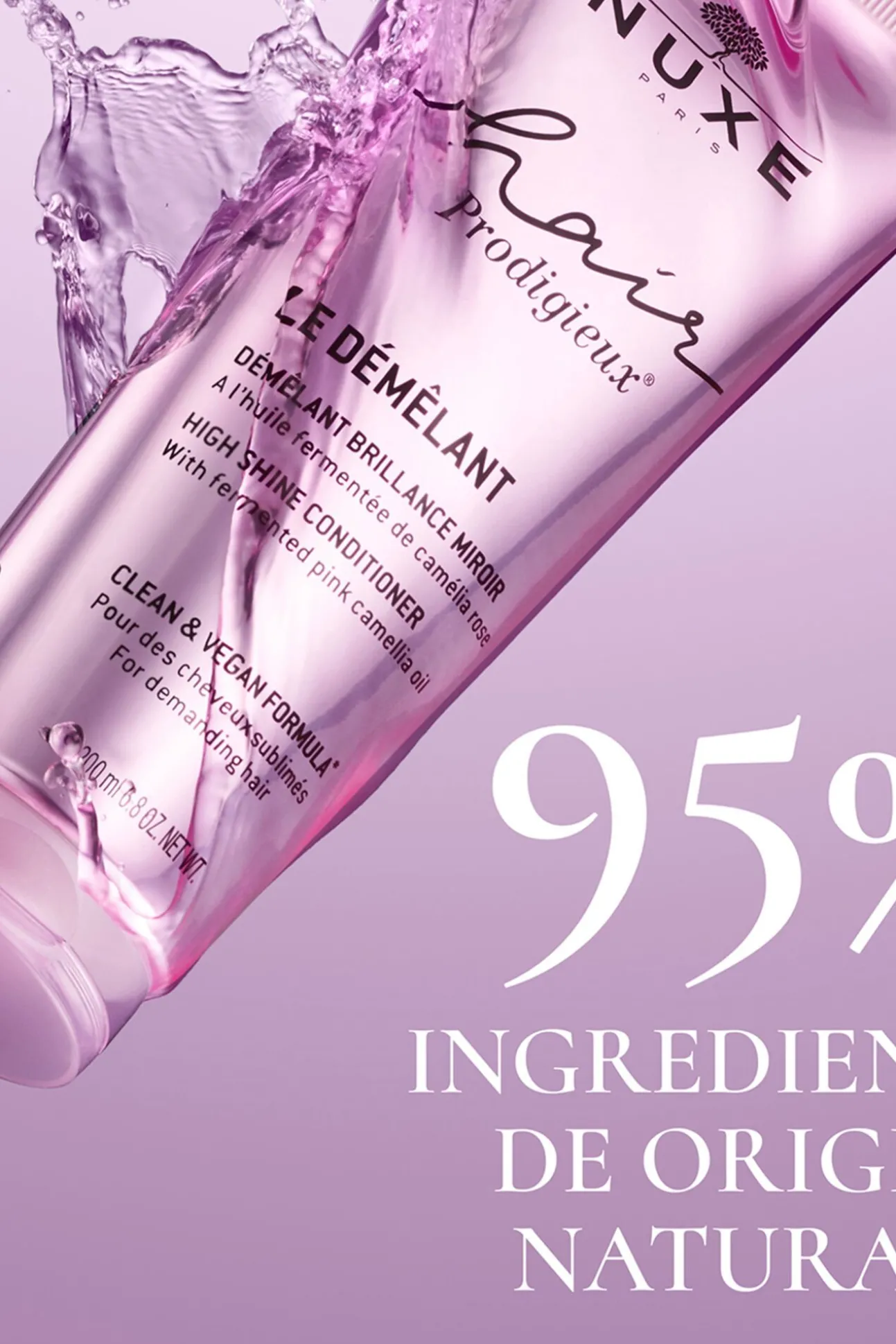 NUXE COFRE REGALO HAIR - CHAMPÚ + ACONDICIONADOR + MASCARILLA