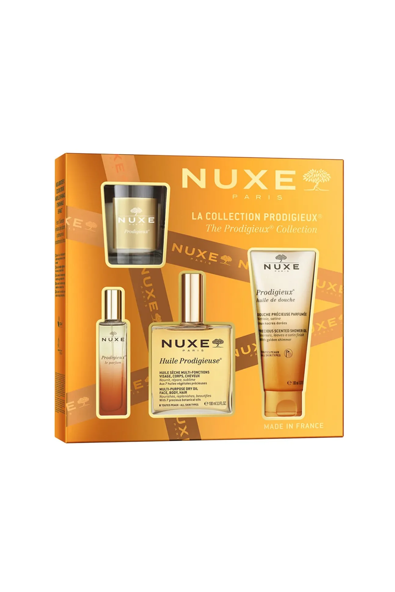 NUXE COFRE REGALO LA COLECCIÓN PRODIGIEUX FLORAL + VELA