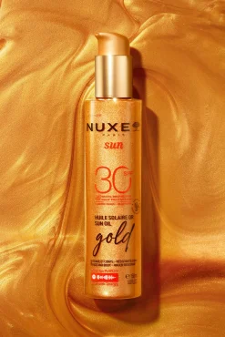 NUXE SUN ACEITE BRONCEADOR GOLD ROSTRO Y CUERPO SPF 30 150ML