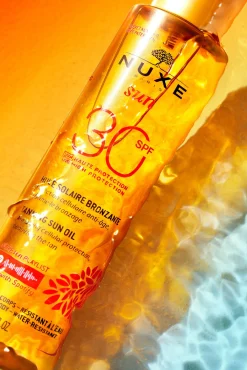 Nuxe Sun Aceite Bronceador Rostro y Cuerpo SPF 30