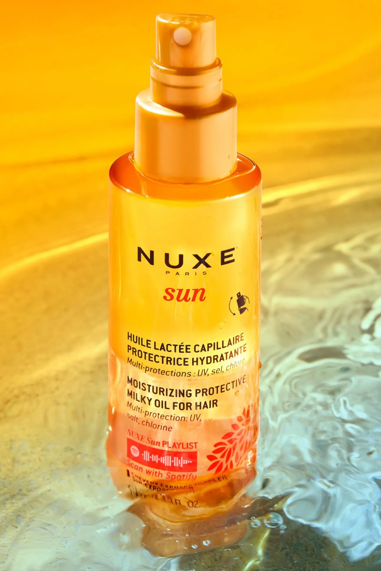 Nuxe Sun Aceite-Leche Capilar