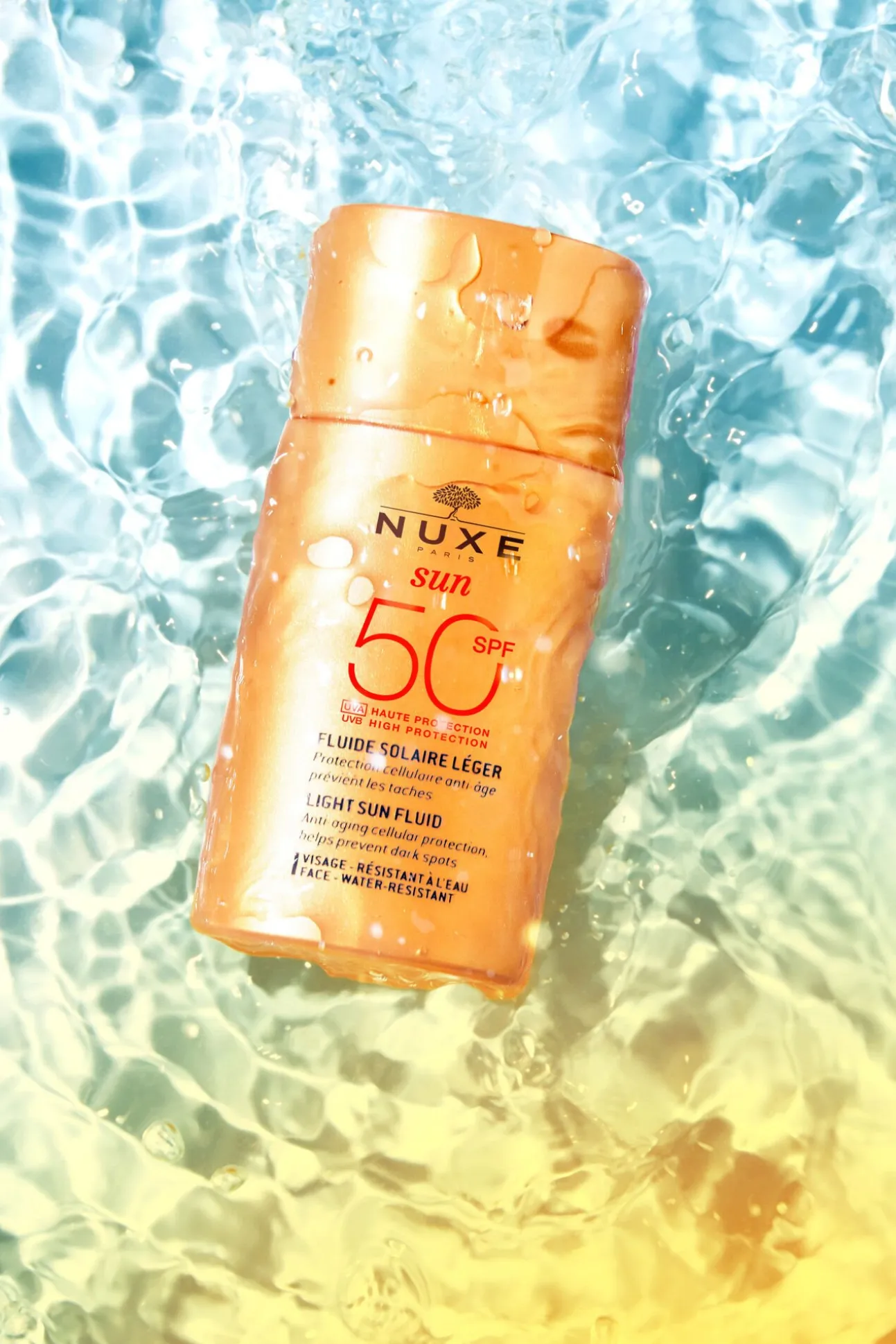 Nuxe Sun Fluido Ligero Alta Protección SPF 50