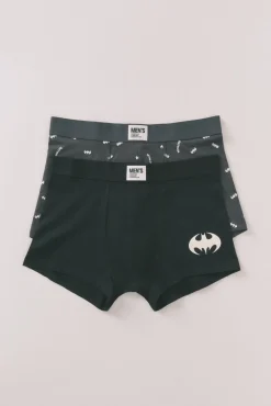 Pack 2 boxers Batman gris