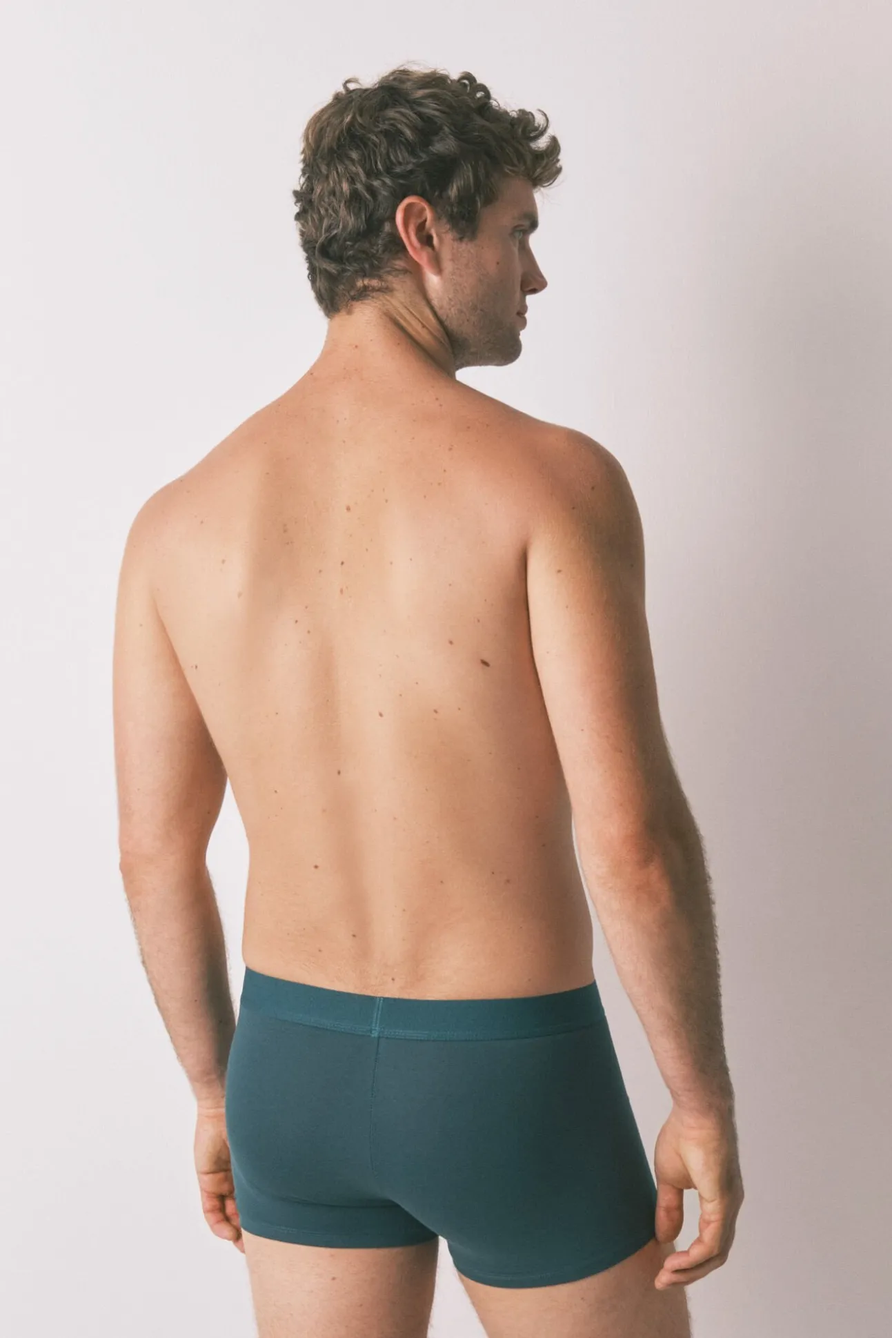 Pack 2 boxers lisos verde