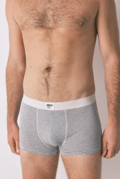 Pack 2 boxers rayas azul