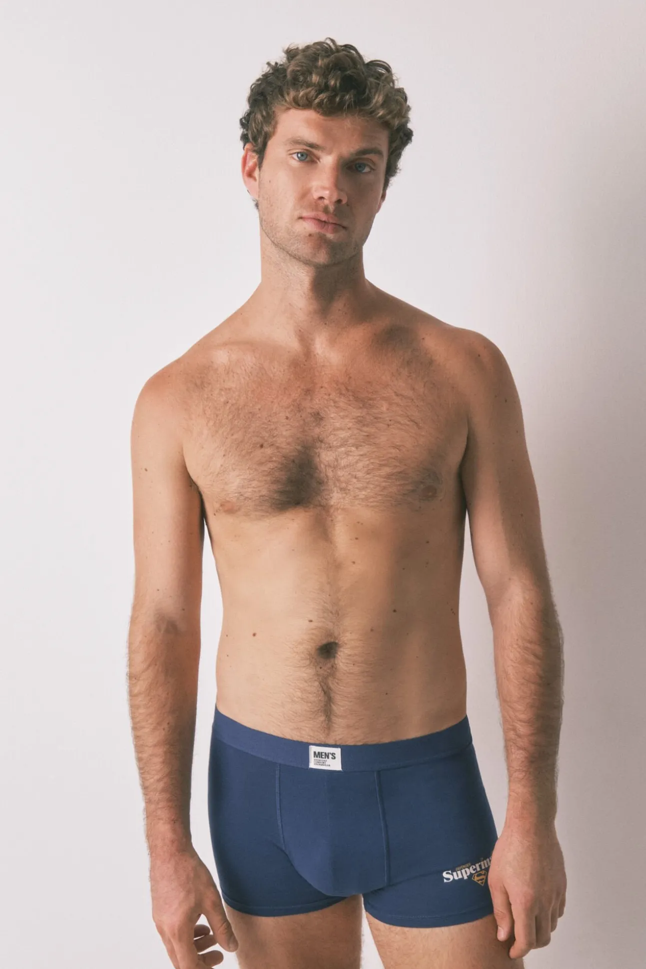 Pack 2 boxers Superman gris