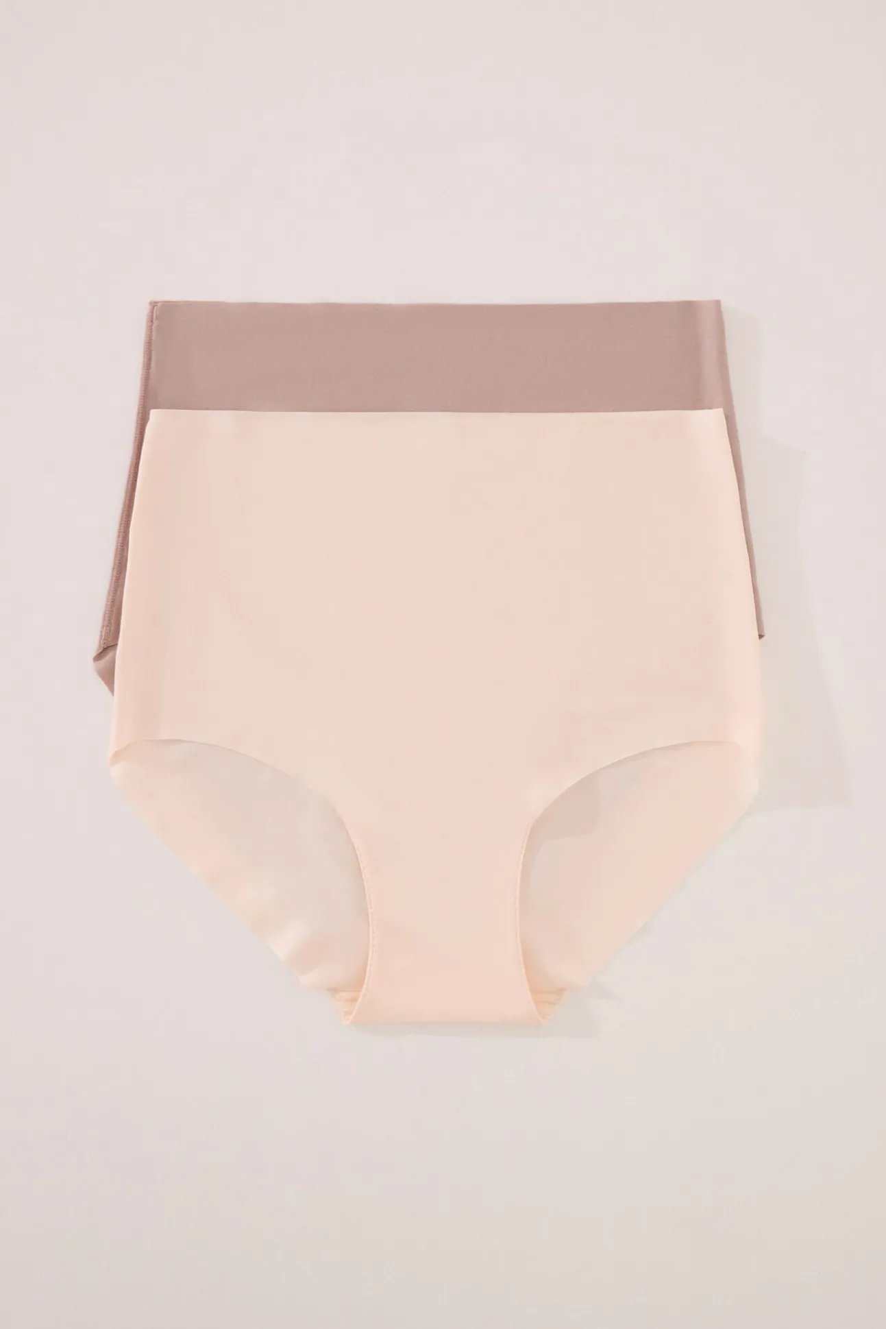 Pack 2 bragas altas microfibra