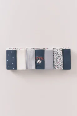 Pack 7 bragas anchas Mickey multicolor