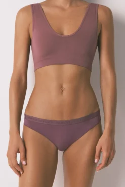 Pack 7 bragas clásicas algodón estampado blanco