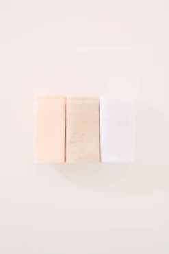 Pack 3 bragas culotte algodón orgánico