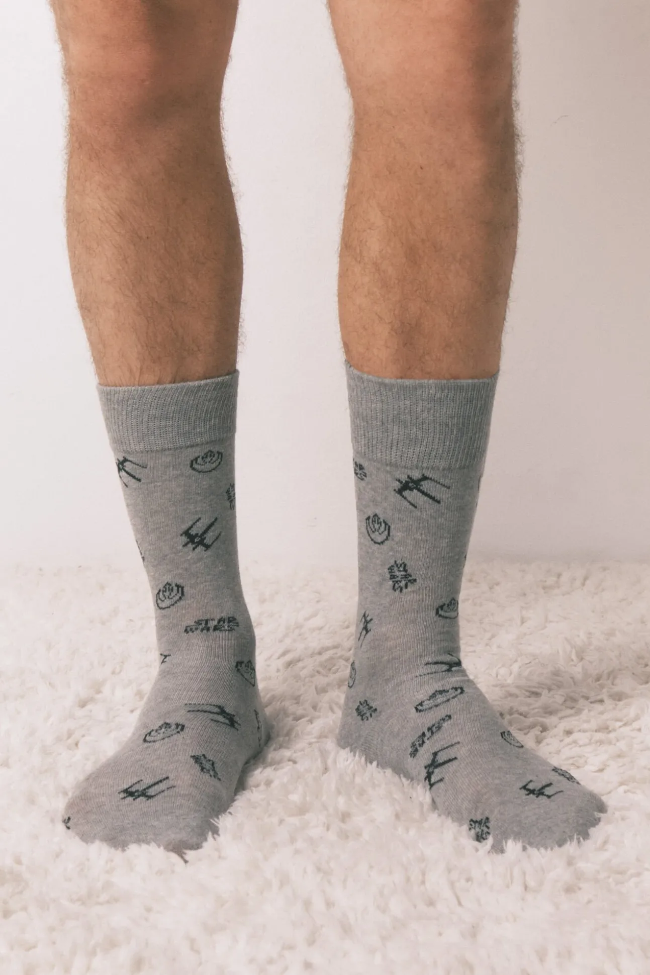 Pack 3 calcetines largos algodón Star Wars