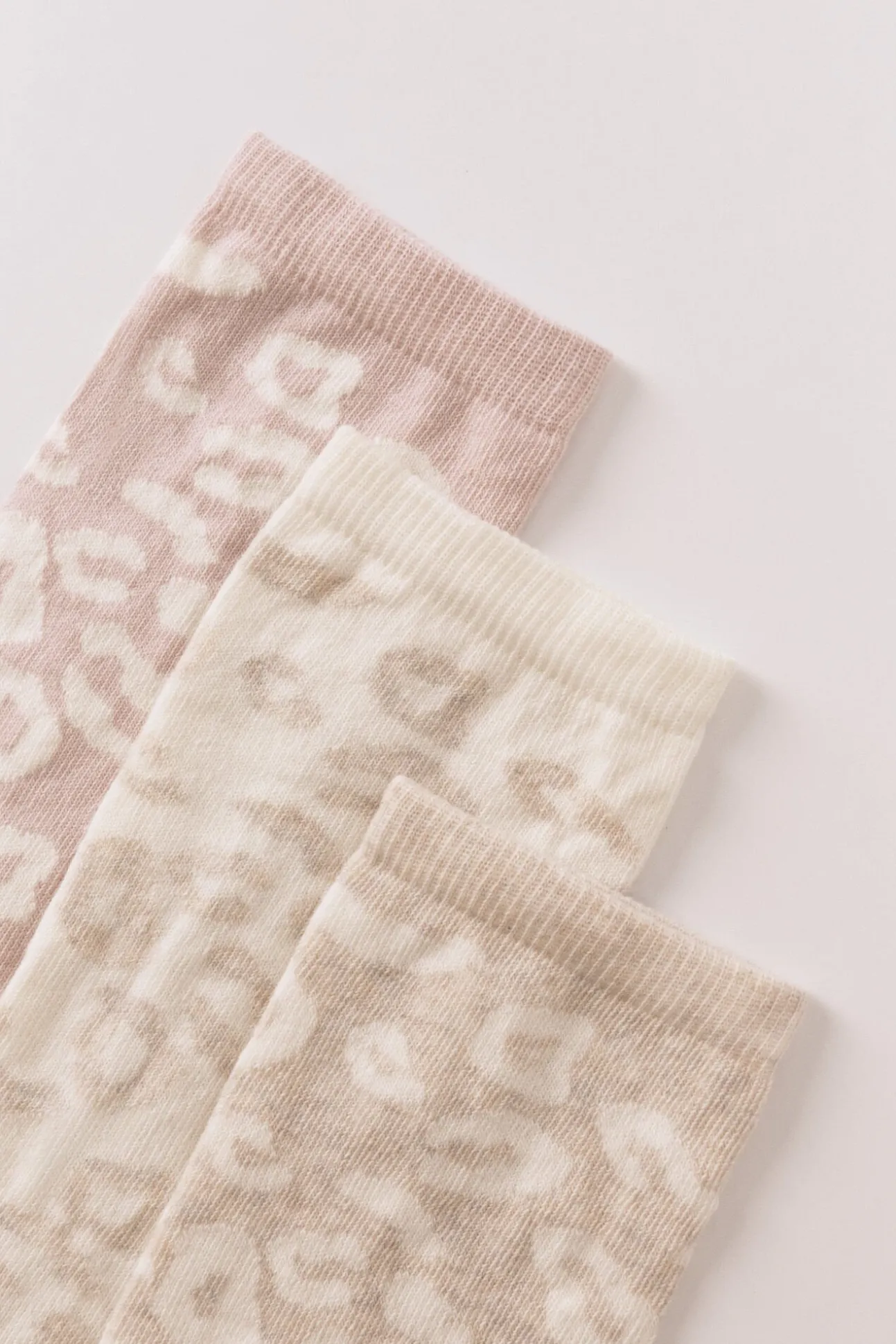 Pack 3 calcetines largos leopard
