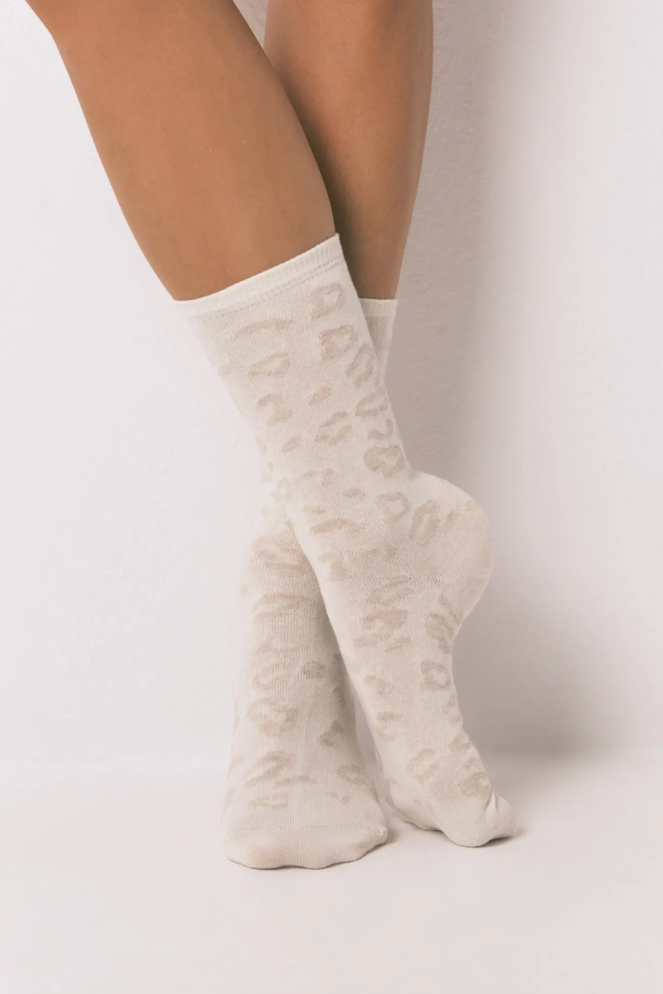 Pack 3 calcetines largos leopard