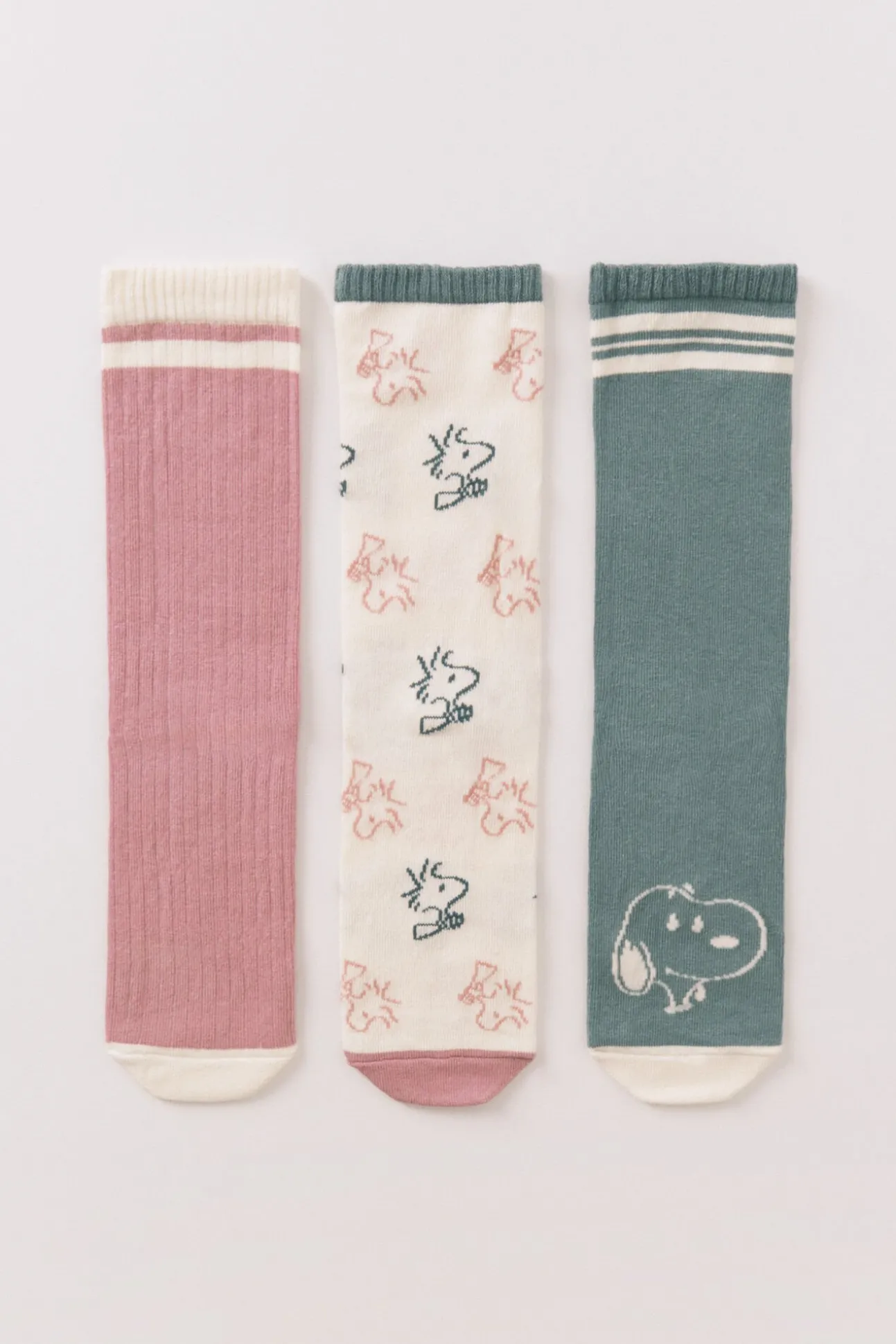 Pack 3 calcetines largos Snoopy