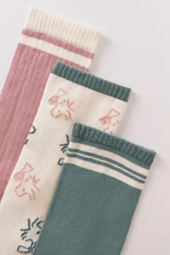 Pack 3 calcetines largos Snoopy