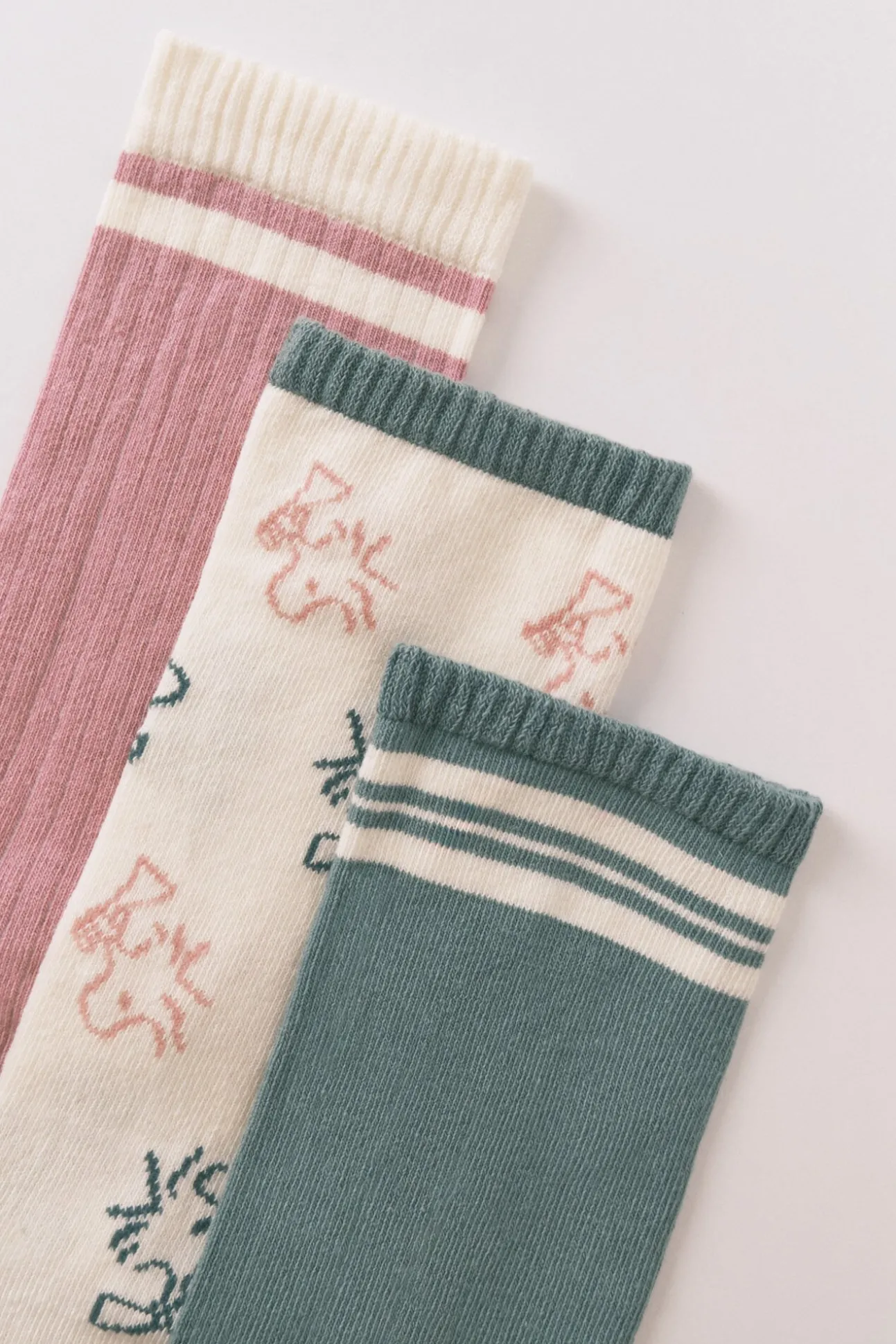 Pack 3 calcetines largos Snoopy