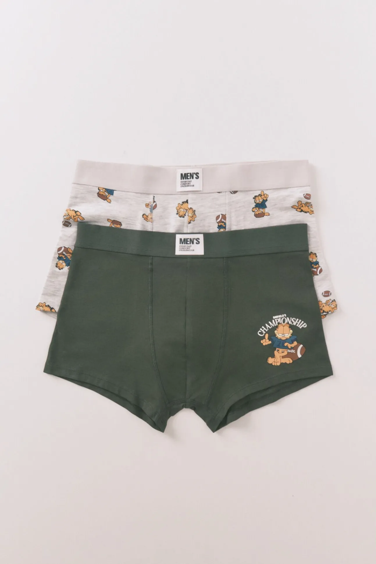 Pack 2 calzoncillos bóxer algodón Garfield